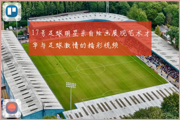 17号足球明星亲自绘画展现艺术才华与足球激情的精彩视频
