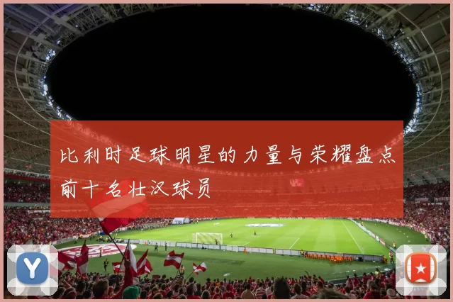 比利时足球明星的力量与荣耀盘点前十名壮汉球员
